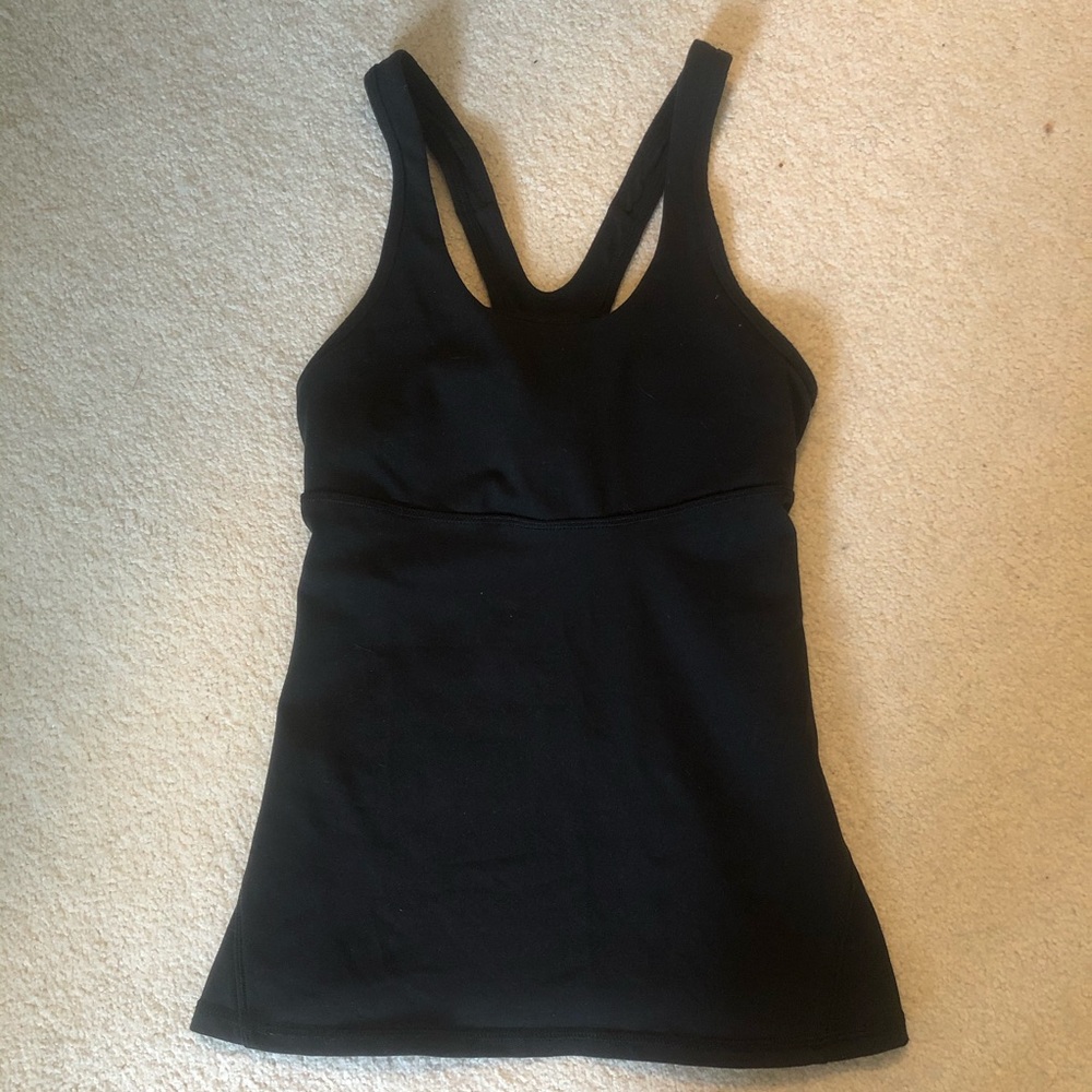 Black LuluLemon Tank Top